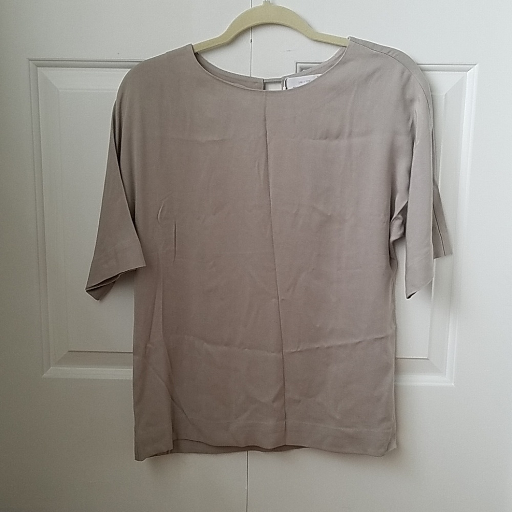 NWT Oak + Fort Tshirt Cutout Back Size XS